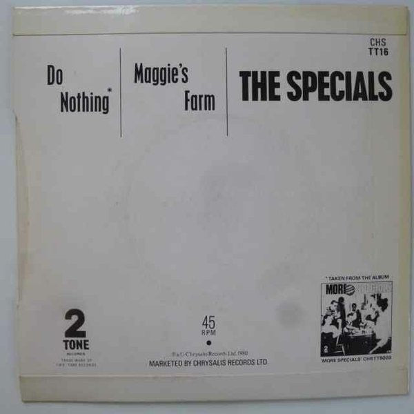 The Specials : Do Nothing (7", Single, 3 F)
