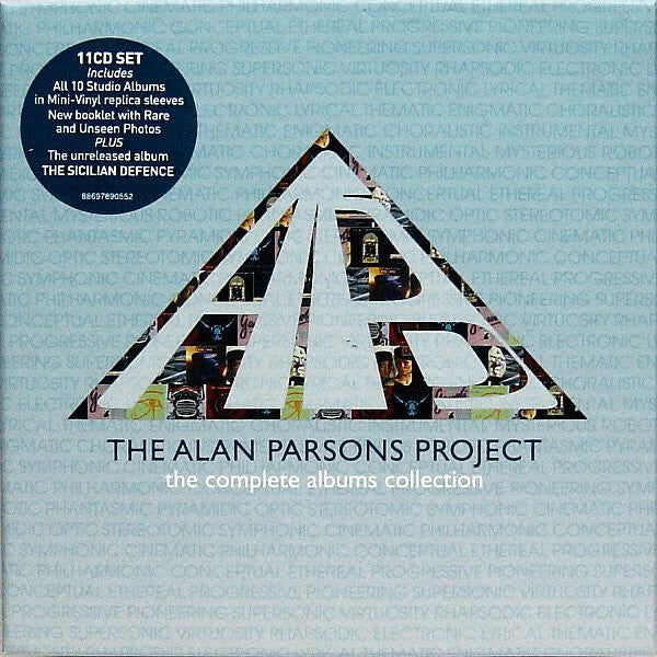 The Alan Parsons Project : The Complete Albums Collection (Box, Comp + CD, Album, RE, RM + CD, Album, RE, RM )