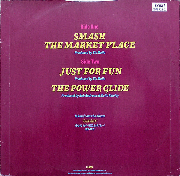 The Screaming Blue Messiahs : Smash The Market Place (12", Single)