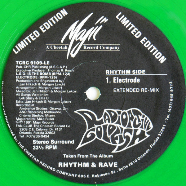 Radioactive Goldfish : L.S.D. Is The Bomb (12", Ltd, Gre)