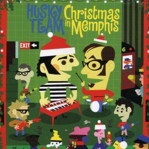 the album cover for Husky Team - Christmas in Memphis