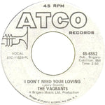 The Vagrants : And When It's Over (7", Promo, Pla)