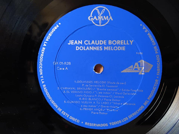 Jean-Claude Borelly : Dolannes Melodie (Flauta De Pan) (LP, Album)