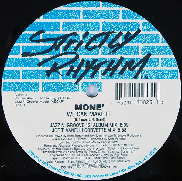 Moné : We Can Make It (2x12")