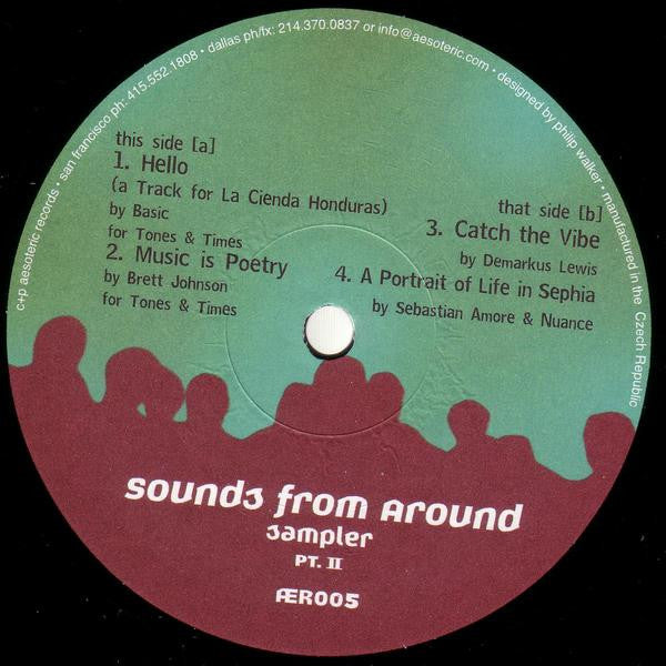 Various : Sounds From Around Sampler Pt. II (12", Smplr)