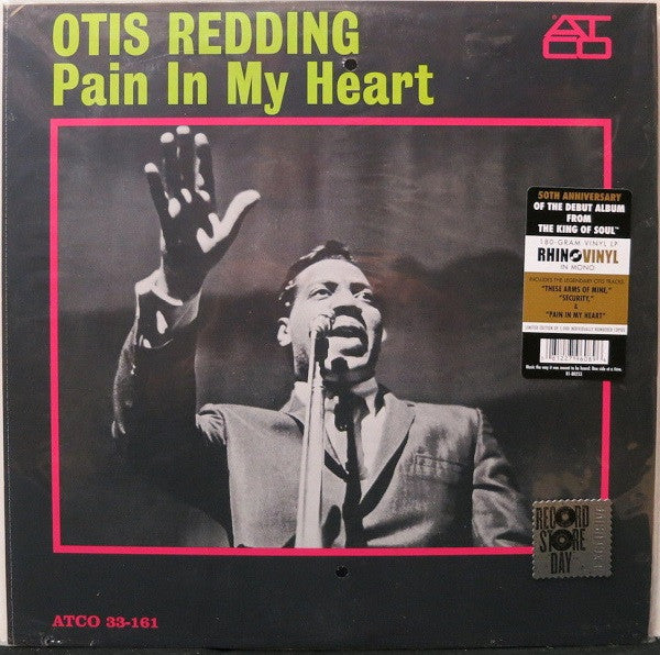 Otis Redding : Pain In My Heart (LP, Album, RSD, Mono, Ltd, Num, RE, 180)