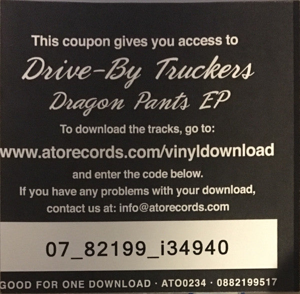 Drive-By Truckers : Dragon Pants EP (10", EP, RSD, Ltd)