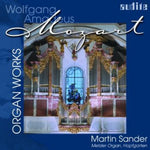 the album cover for W.A. Mozart - Organ Works