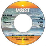 Bobby Taylor : Hey Lordy / Just A Little Bit Closer (7", Vin)