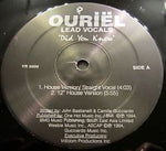 Ouriel : Did You Know (12")