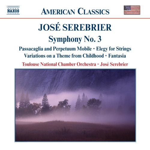 the album cover for José Serebrier - Symphony 3