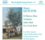 the album cover for Anthony Rolfe Johnson - English Song Series