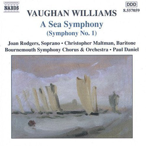 the album cover for Paul Daniel - Sea Symphony: Symphony 1