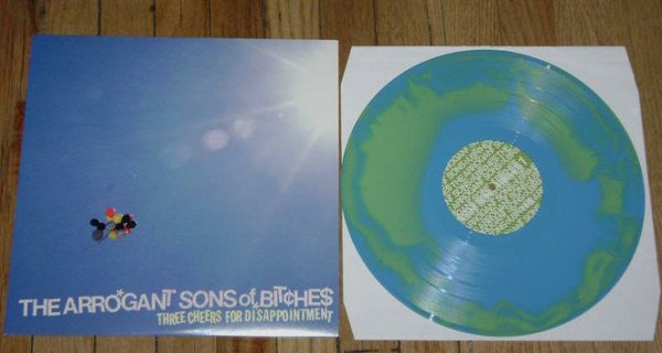The Arrogant Sons Of Bitches : Three Cheers For Disappointment (LP, Album, Blu)