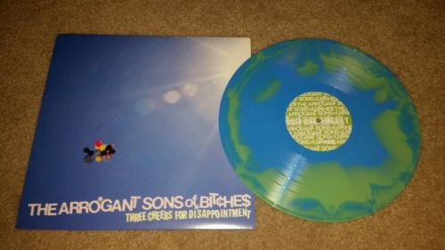 The Arrogant Sons Of Bitches : Three Cheers For Disappointment (LP, Album, Blu)