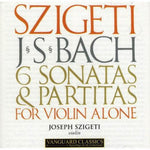 Joseph Szigeti - 6 Sonatas & Partitas for Solo Violin (CD)