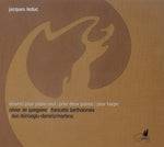 the album cover for Francette Bartholomee - Complete Works for Piano 2 Pianos & Diatonic Harp