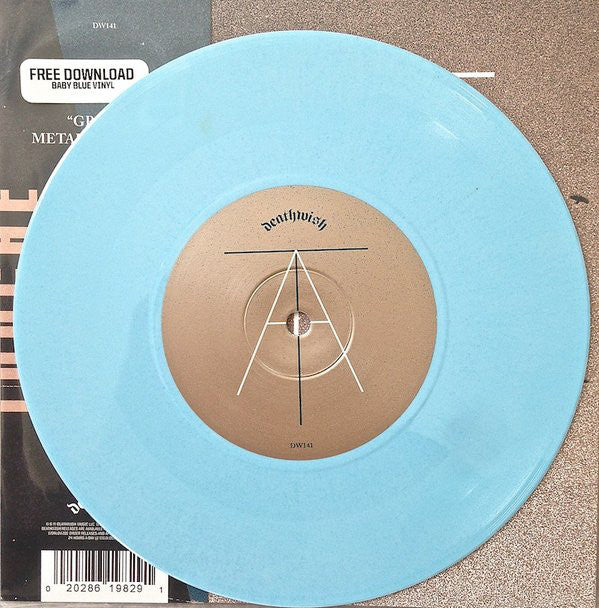 Touché Amoré / Pianos Become The Teeth : Gravity, Metaphorically / Hiding (7", RP, Blu)
