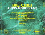 Big Chief : Lion's Mouth (CD, Single, Promo)