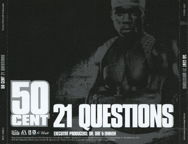 50 Cent : 21 Questions (CD, Single, Promo)
