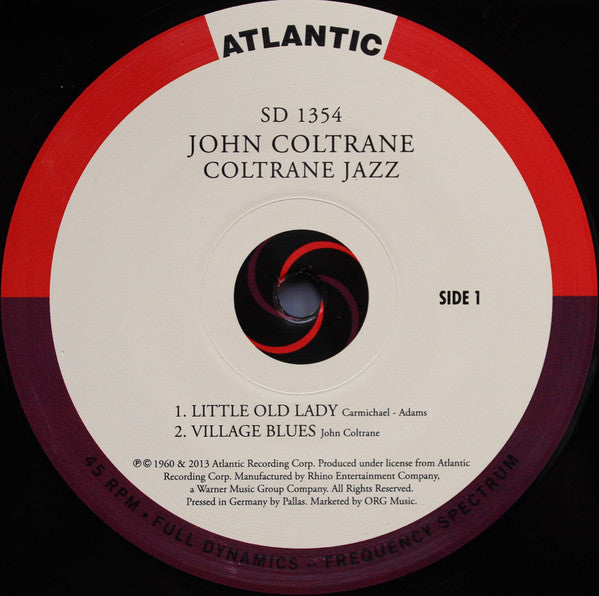 John Coltrane : Coltrane Jazz (2x12", Album, Ltd, RE, 180)