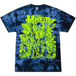 Misfits - Earth AD Blue Green Tie Dye - Tee