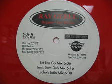 Ray Guell : Déjame / Let Me Go (12", Red)