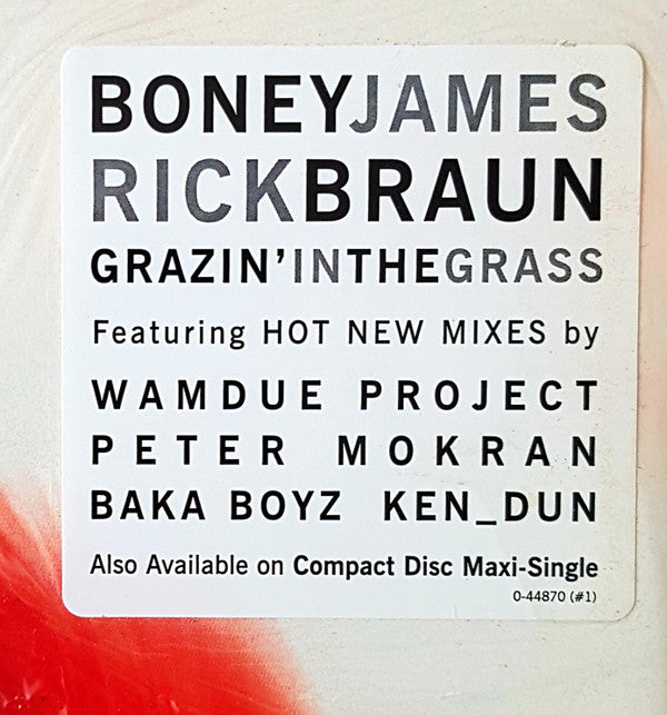 Boney James & Rick Braun : Grazin' In The Grass (12")