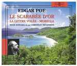 the album cover for CHRISTIAN BENEDETTI - Edgar Poe:Le Scarabee D'Or