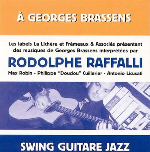 the album cover for RODOLPHE RAFFALLI - A Georges Brassens