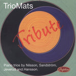 the album cover for TRIOMATS - Tribute: Piano Trios