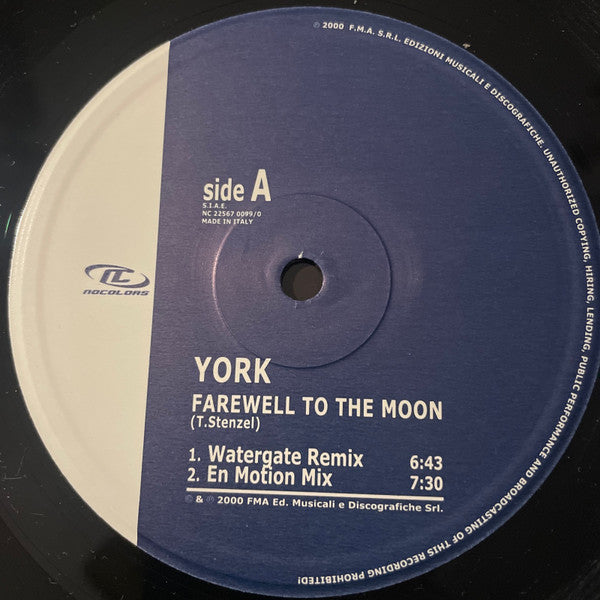 York : Farewell To The Moon (12")