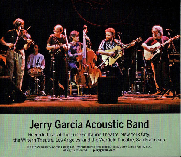 Jerry Garcia Acoustic Band : Ragged But Right (CD, Album, RM, Gat)