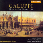 the album cover for A. Calegari - Messe Per San Marco 1766