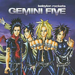 the album cover for Gemini Five - Babylon Rockets