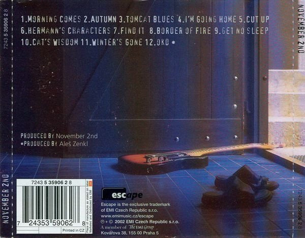 November 2nd : Midnight Desert (CD, Album)