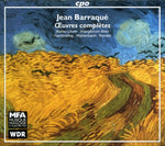 the album cover for J. Barraque - Complete Works Concerto