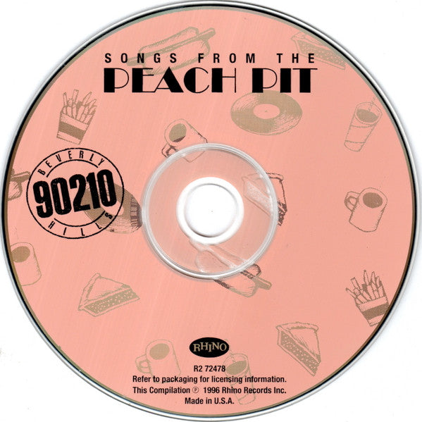 Various : Beverly Hills 90210: Songs From The Peach Pit (CD, Comp)