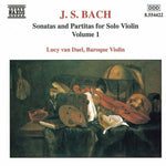 the album cover for Lucy Van Dael - Sonatas & Partitas for Solo Violin 1