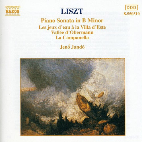 the album cover for Jenő Jandó - Sonata in B / la Campanella