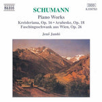 the album cover for Jenő Jandó - Kreisleriana Op 16 / Arabeske Op 18