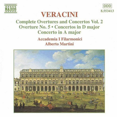 the album cover for Alberto Martini - Complete Overtures & Concertos 2