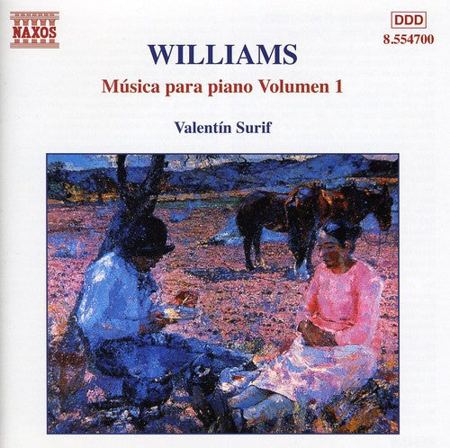 the album cover for A. WILLIAMS - Piano Music 1