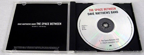 Dave Matthews Band : The Space Between (CD, Single, Promo)