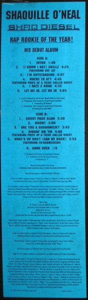 Shaquille O'Neal : Shaq Diesel (LP, Album)
