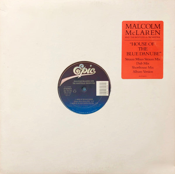 Malcolm McLaren And The Bootzilla Orchestra : House Of The Blue Danube (12")