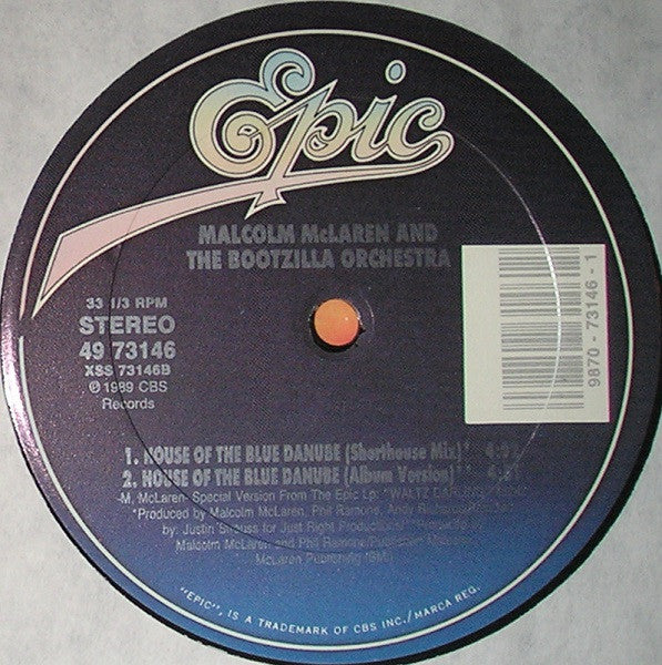 Malcolm McLaren And The Bootzilla Orchestra : House Of The Blue Danube (12")