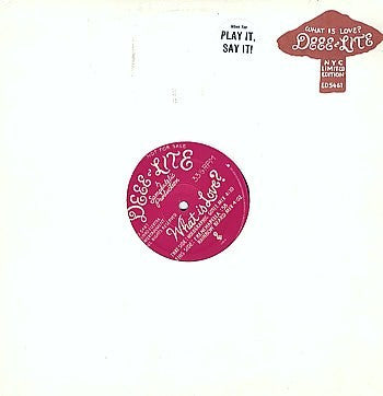 Deee-Lite : What Is Love? (12", Ltd, Promo)