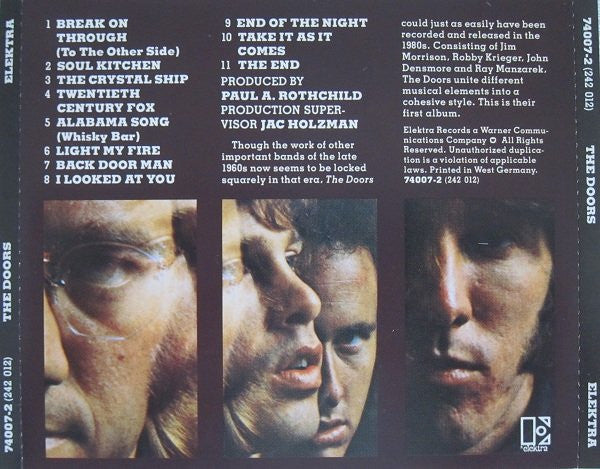 The Doors : The Doors (CD, Album, RE, Tar)