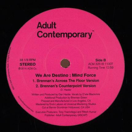 We Are Destino : Mind Force (12")